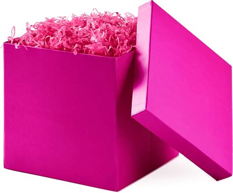 big pink gift box